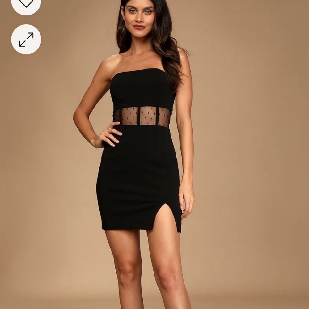 Speechless Mesh Bodycon Mini Dress - Picture 3 of 7